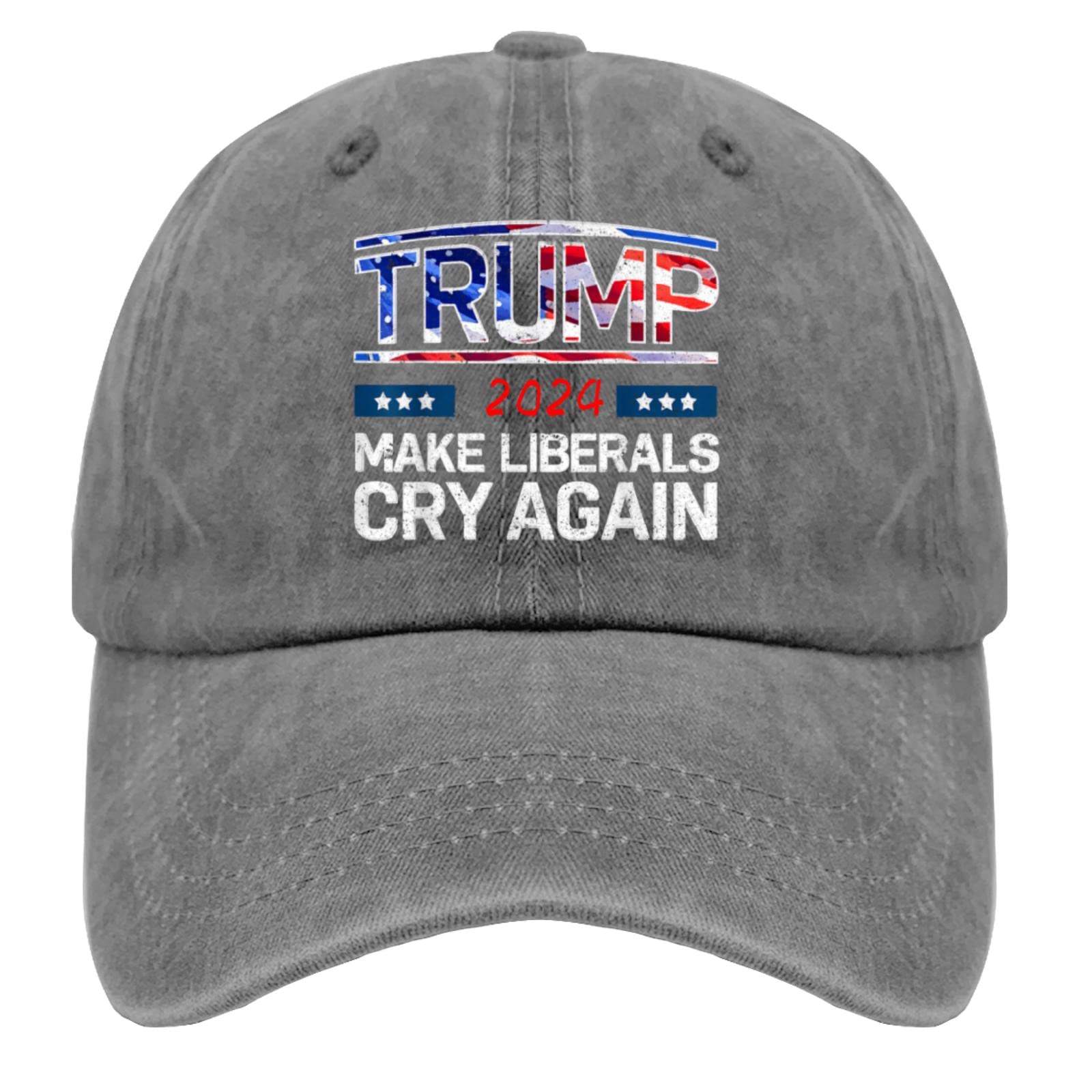Women's Low Profile Baseball Cap - Adjustable Cotton Dad Hat for Tennis & Outdoor Activities | FlexFit Design | Trump 2024 Political Hat | Perfect for Sports, Casual Wear & Political Support