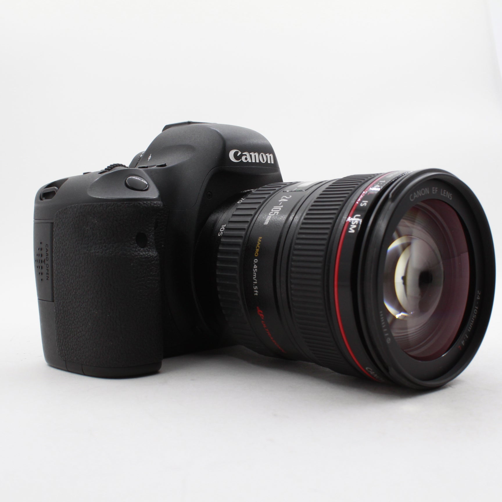 Refurbished Canon EOS 6D Full Frame DSLR Camera with EF 24-105mm f/4L IS USM Lens (Box Included) - Perfect for Professional Photography & Travel Videography