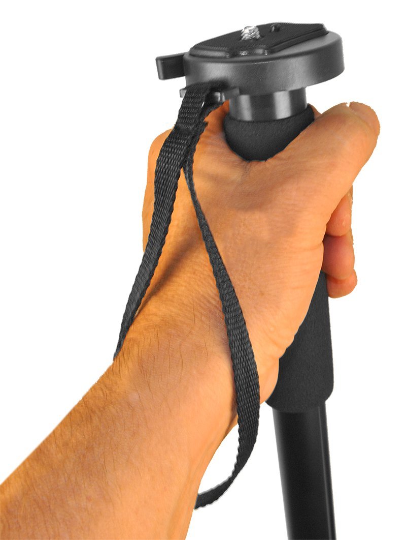 Professional 72-inch Camera Tripod with 3-Way Panhead & Built-In Bubble Level - Compatible with Canon, Nikon, Sony & More DSLR Cameras - Includes 72