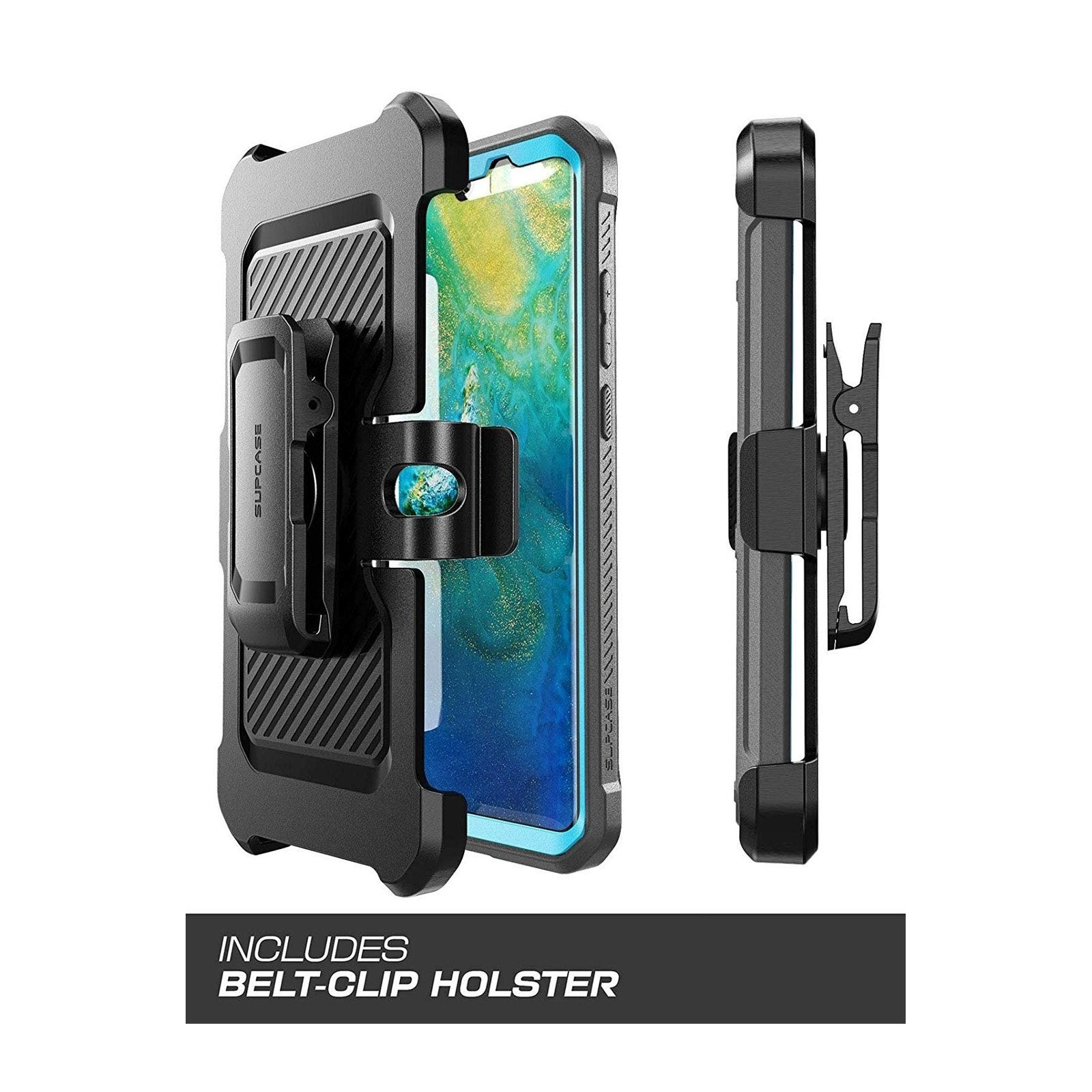 Huawei P30 Pro Case, Unicorn Beetle Pro Rugged Holster Protective Cover - Shockproof, Drop-Proof & Scratch-Resistant (Blue) - Perfect for Outdoor, Work & Extreme Sports