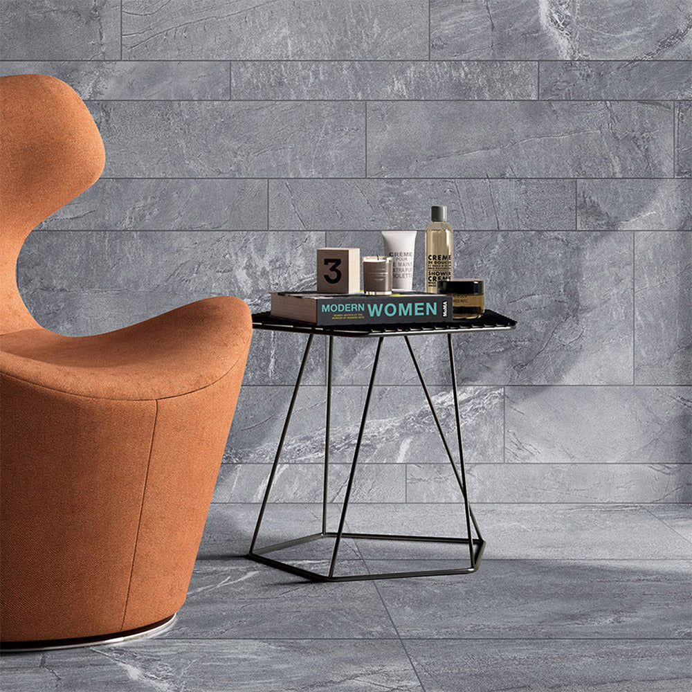 Premium Mondial Grey 600x600mm Porcelain Floor Tile - Stone Look Outdoor Pavers for Patio, Garden & Poolside Areas