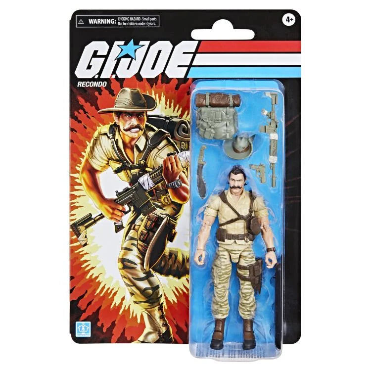G.I. Joe Classified Series Retro Collection Recondo Action Figure - 6-Inch Military Toy Soldier for Collectors & Display | Perfect for Home Decor, Gift Giving & Nostalgic Play