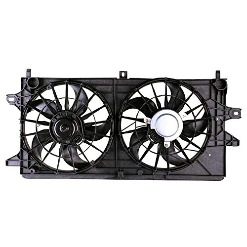 RAREELECTRICAL Replacement Cooling Fan Compatible with 2004-2005 Chevrolet Monte Carlo 3.4L 3.8L - OEM Part Numbers 10324029 88987271 88987272 88987273 89019107 89019109 GM3115180 - Engine Cooling System Upgrade for Better Performance