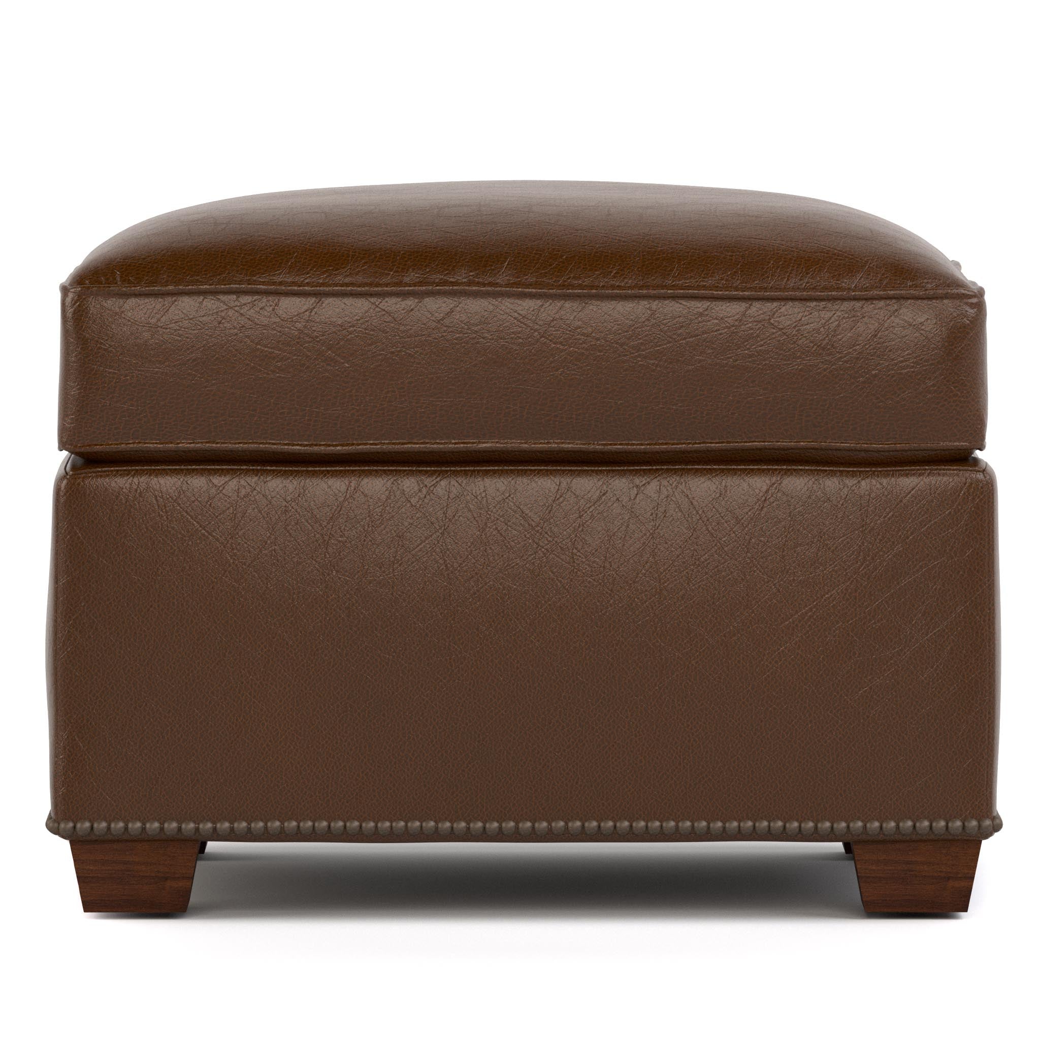 Wharton Ottoman - Modern Storage Ottoman with Lift Top, Soft Upholstered Seat for Living Room, Bedroom, or Office - Perfect for Extra Seating & Hidden Storage