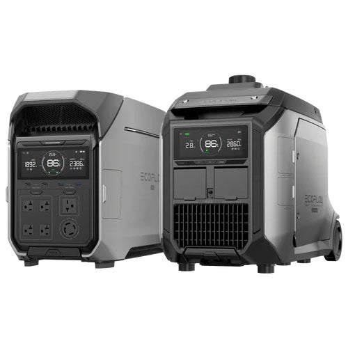 EcoFlow DELTA Pro 3 Portable Power Station 3600Wh with Smart Generator 4000 (Dual Fuel) - Home Backup, Outdoor Camping & Emergency Power Supply
