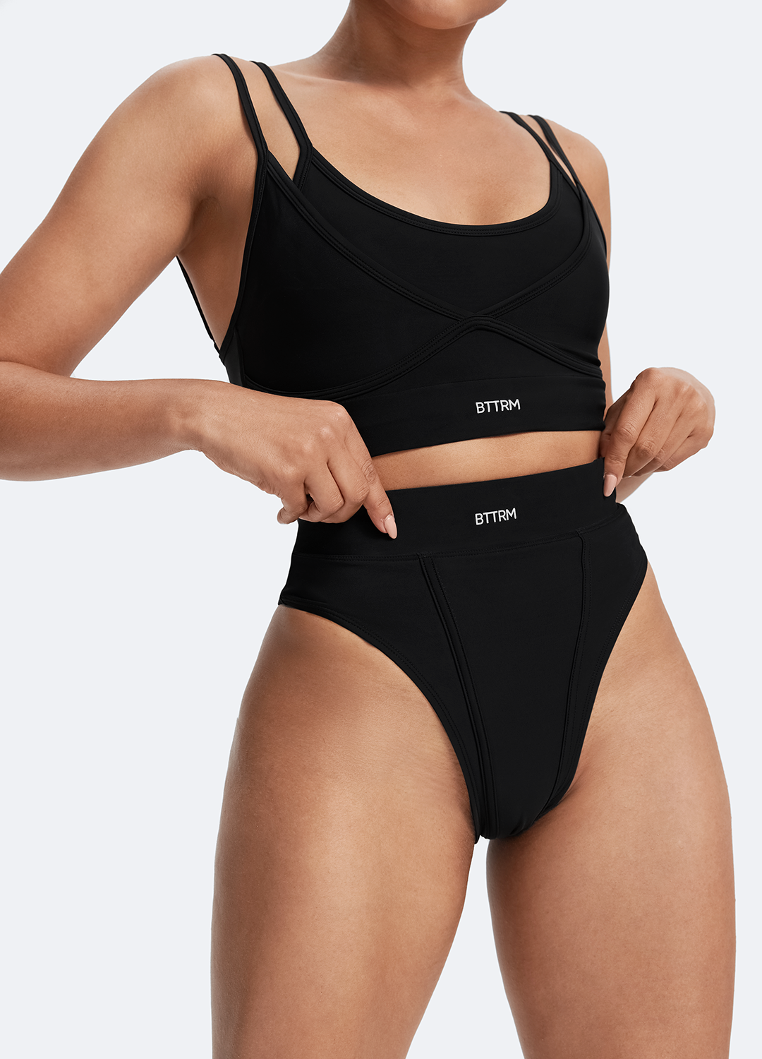 High Rise Cotton Briefs for Women - Soft Comfortable Underwear for Everyday Wear - Perfect for Workouts, Yoga & Lounge