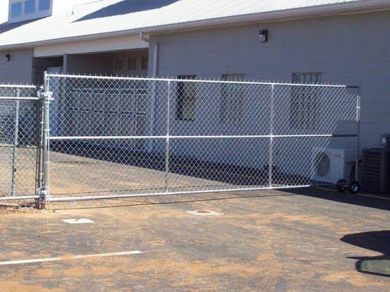 2 Pack Galvanized Steel Chain Link Rolling Gate Track Sliding Gate Rollers - Fits 2