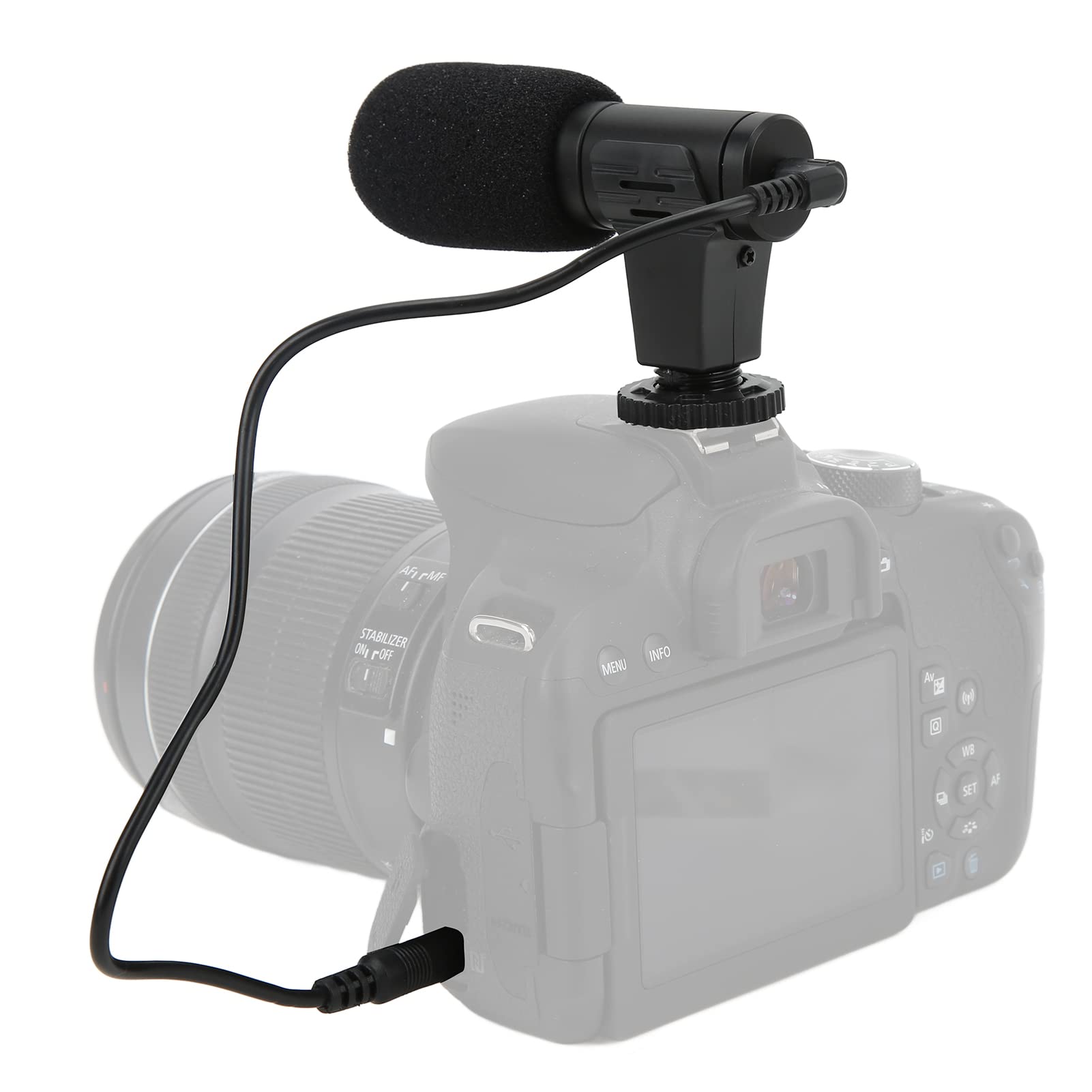 VBESTLIFE Universal 3.5mm Mini Microphone for Mobile Phone, Camera & Camcorder - Crystal Clear Audio for Live Streaming, Video Conferencing & Vlogging - Perfect for YouTube, TikTok & Zoom Meetings