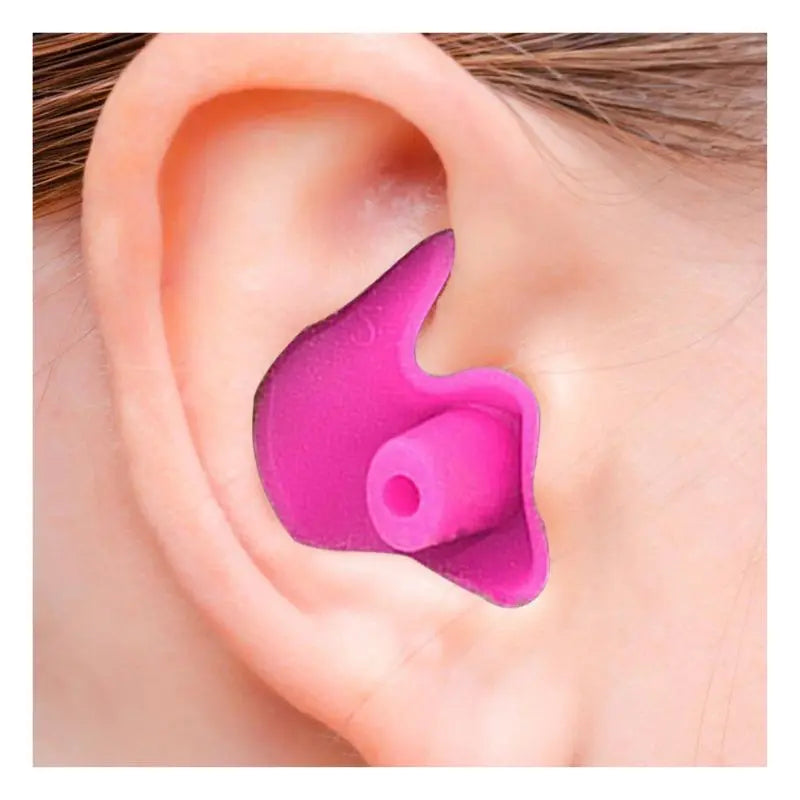 Soft Silicone Swimming Earplugs - Waterproof & Comfortable Ear Protection for Adults & Kids - Perfect for Swimming, Surfing, Showering & Noise Reduction