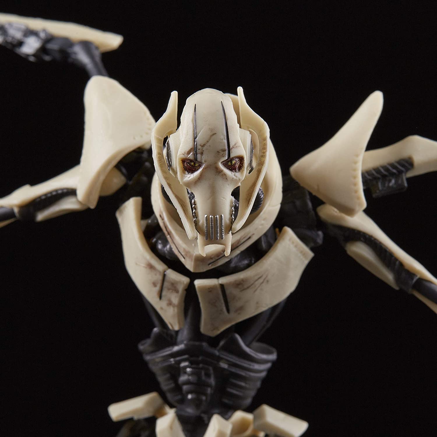 Star Wars The Black Series General Grievous 6-Inch Action Figure - Premium Collectible Toy for Fans, Display & Role-Play Scenes