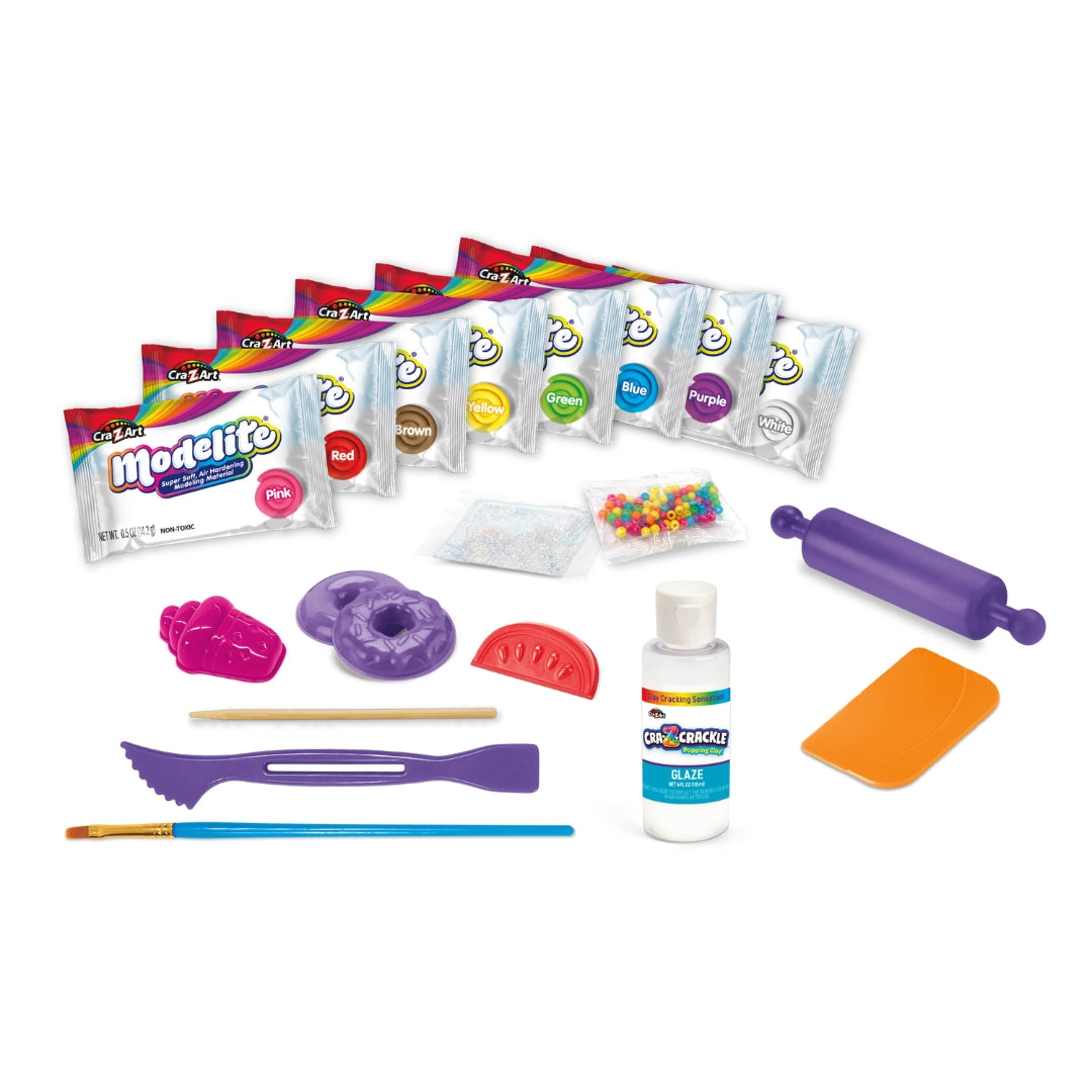 Cra Z Art Cra Z Crackle Create & Crack Sweet Treats Kit (25074) - Fun DIY Candy Making for Kids Birthday Parties & Holiday Gifts
