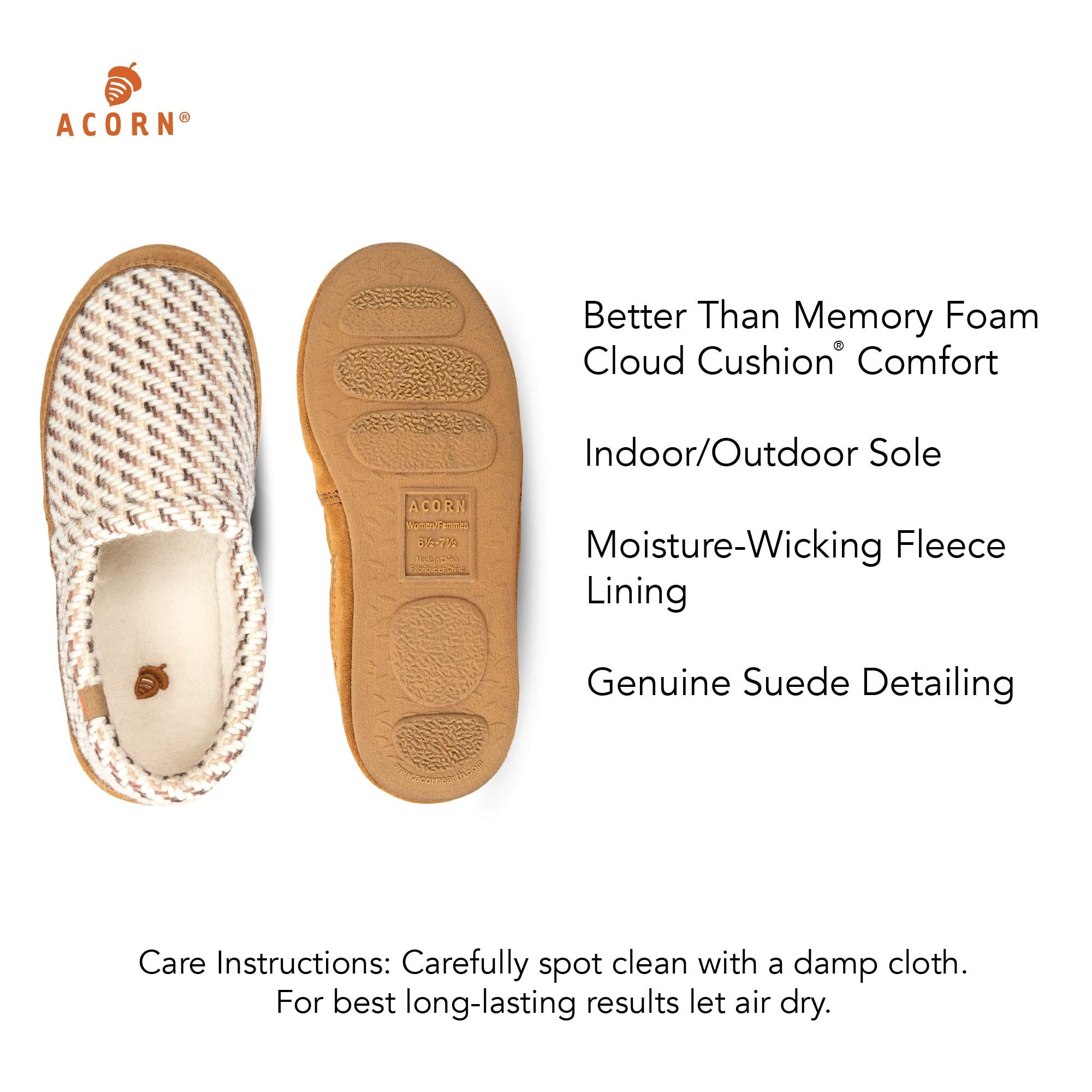 Women's Soft Moc Slippers - Cozy Indoor House Shoes for Women - Perfect for Home, Lounge & Relaxation