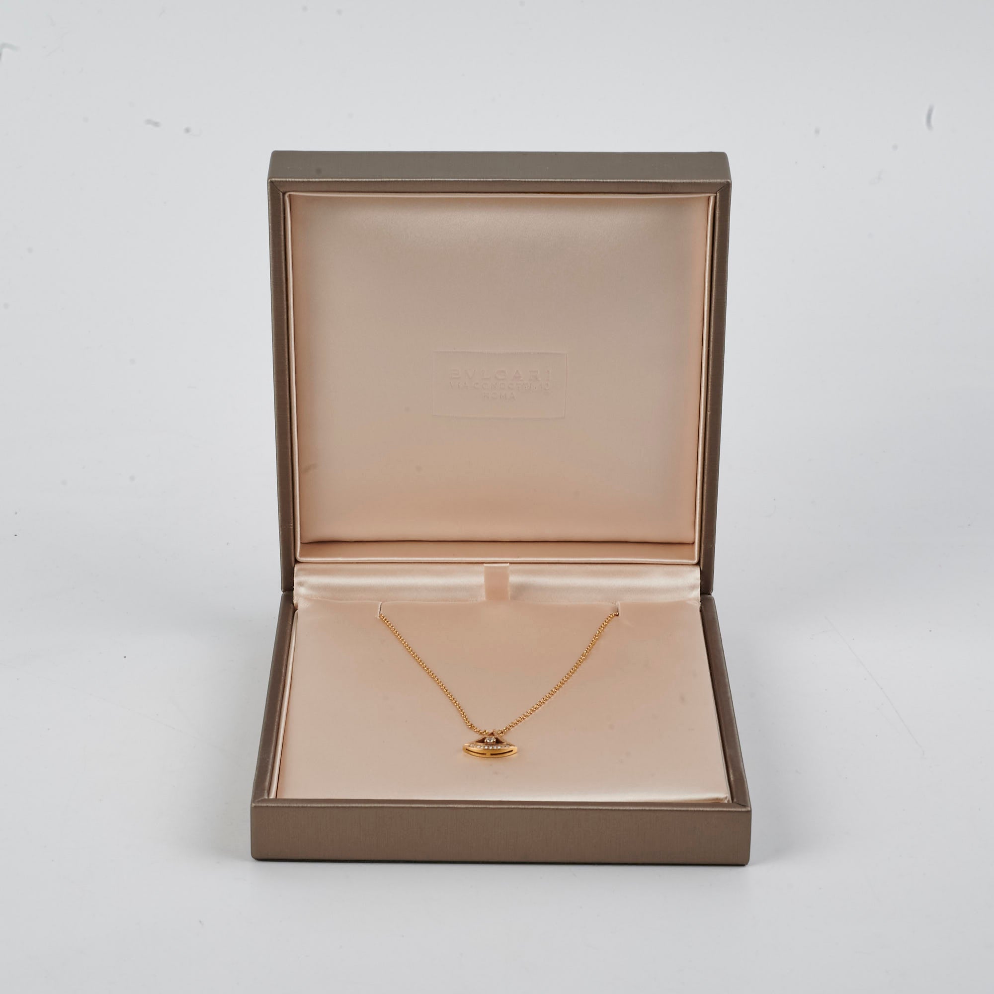 Bvlgari Divas' Dream 18k Pink Gold Diamond Pendant Necklace 354363 | Luxury Jewelry for Women, Elegant Gift for Anniversary, Wedding & Special Occasions
