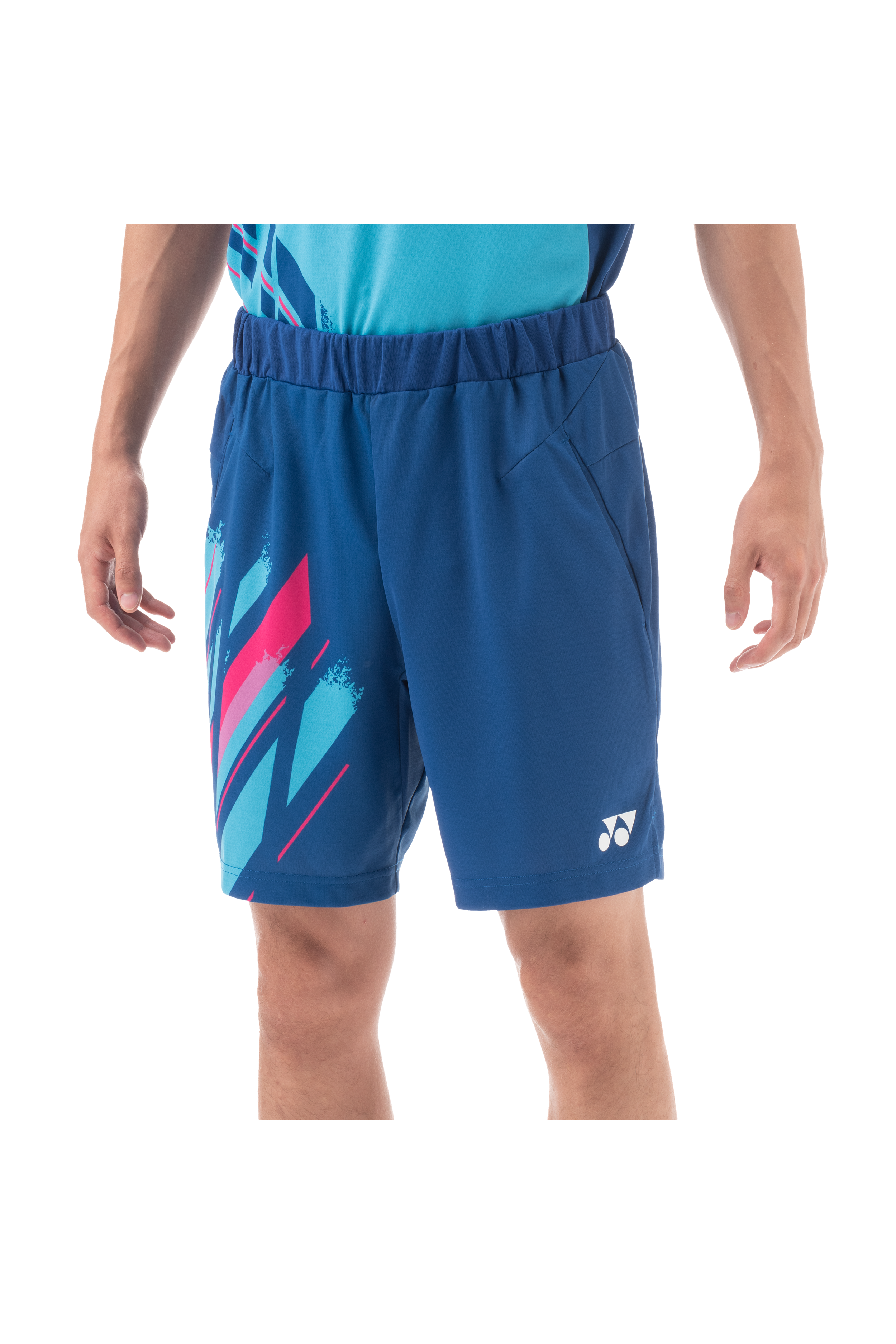Yonex 15117 Men's Tennis Shorts - Breathable Quick-Dry Athletic Shorts for Tournament & Training (Blue) - Perfect for Tennis, Badminton & Gym Workouts