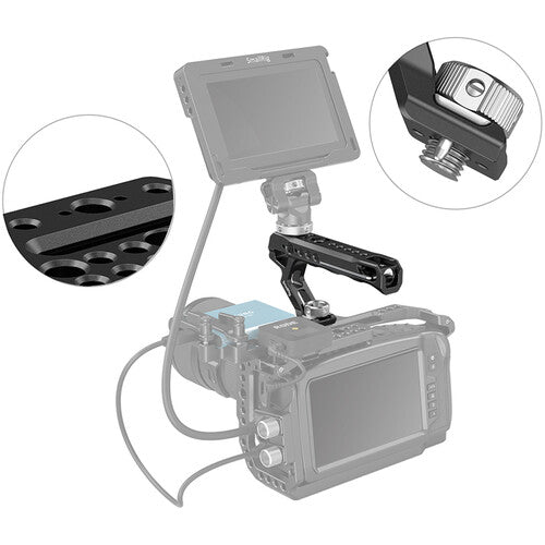 SmallRig ARRI Style Anti-Twist Top Handle for DSLR & Mirrorless Cameras - Perfect for Vlogging, Filmmaking & Photography