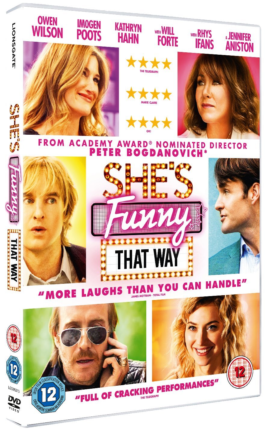 She's Funny That Way DVD - Romantic Comedy Movie with Owen Wilson & Jennifer Aniston - Perfect for Date Night and Movie Lovers