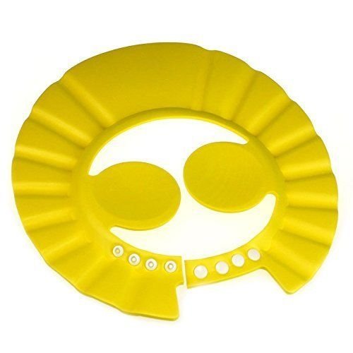 Adjustable Soft Baby Bathing Cap for Safe Hair Wash - Waterproof Shower Cap Protects Eyes & Ears - Infant Toddler Bath Accessories (1-Pack) - Perfect for Bath Time, Swimming Lessons & Sensitive Skin Care