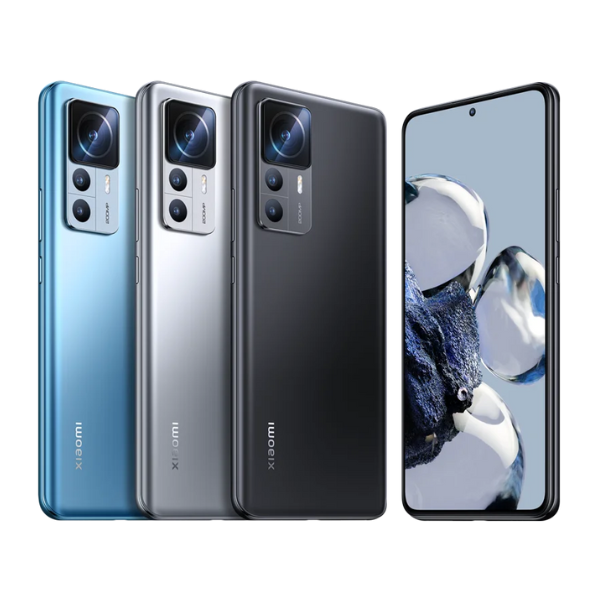 Xiaomi 12T Pro 5G Smartphone 128GB 8GB RAM GSM Unlocked International Version - Global ROM, 200MP Camera, Snapdragon 8+ Gen 1 - Perfect for Travel, Business & Gaming