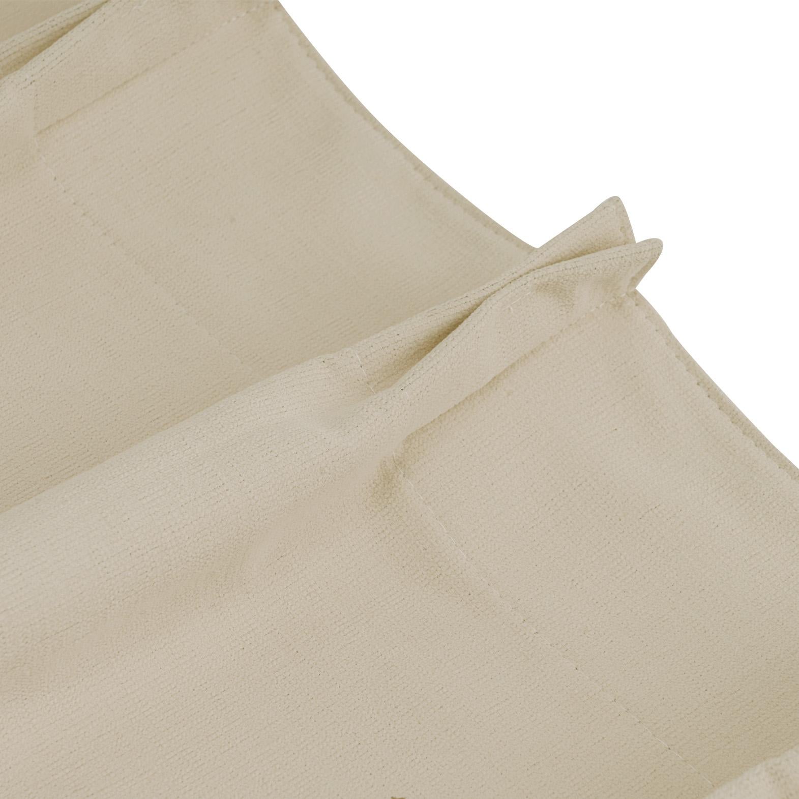 Seren Chenille Blackout Soundproof Curtains - Heavyweight Thermal Insulated Drapes for Bedroom & Living Room - Cream White Custom Window Treatments for Noise Reduction & Light Blocking