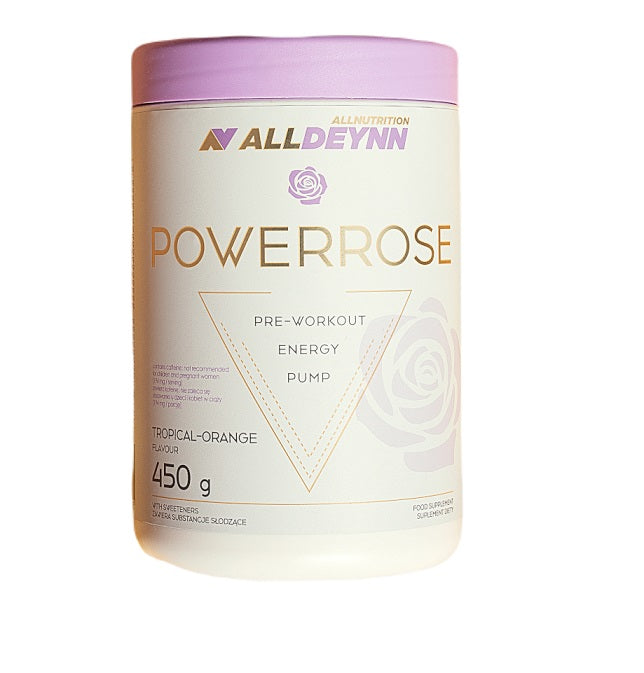 Allnutrition AllDeynn Powerrose 450g - Premium Protein Powder for Muscle Recovery & Growth | Ideal for Post-Workout, Weight Management & Fitness Enthusiasts