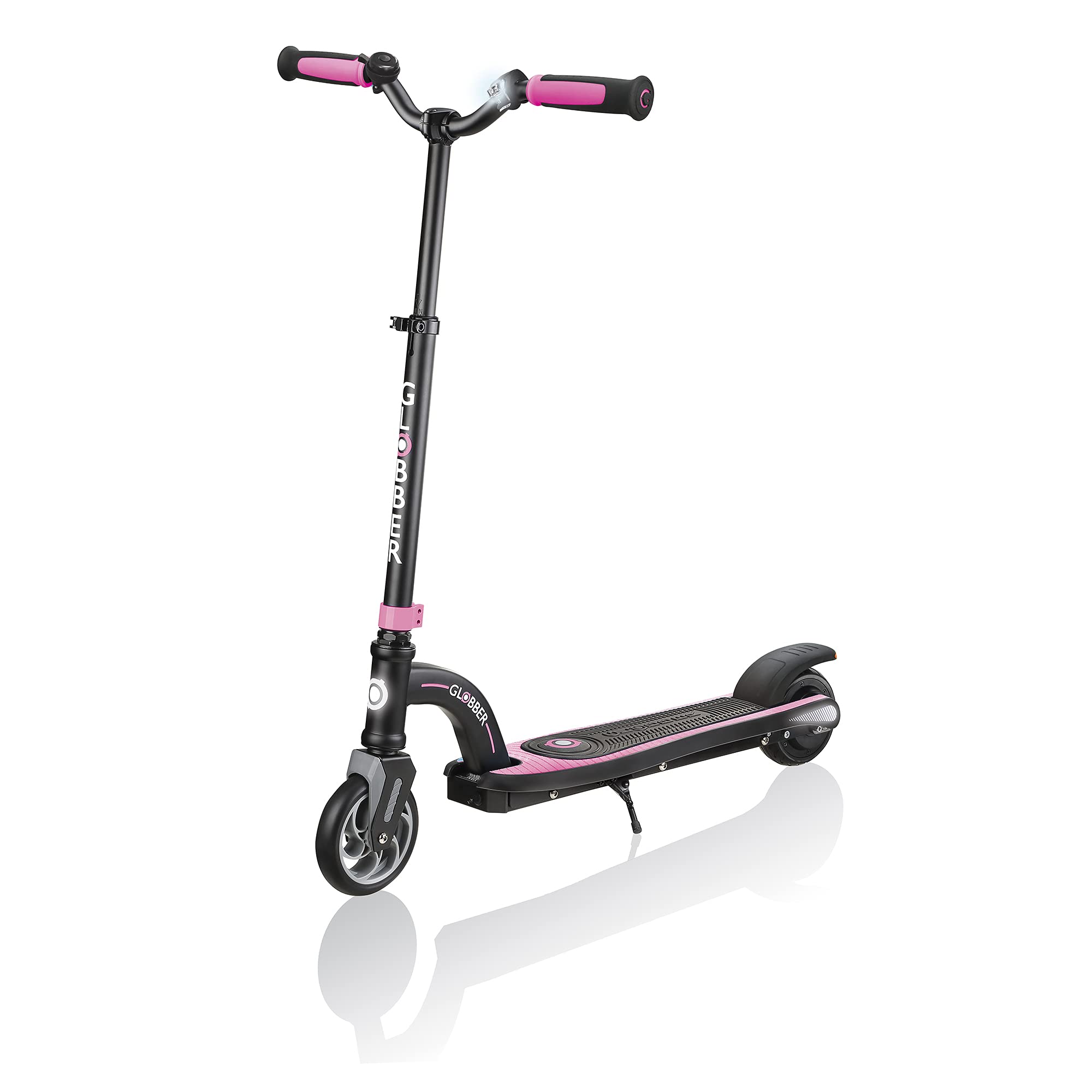 Globber Electric Scooter for Kids and Teens Ages 8-14 | 2 Wheel Motorized Scooter with Advanced Safety Features & Speed Control | Perfect for Commuting to School, Park Rides & Neighborhood Adventures