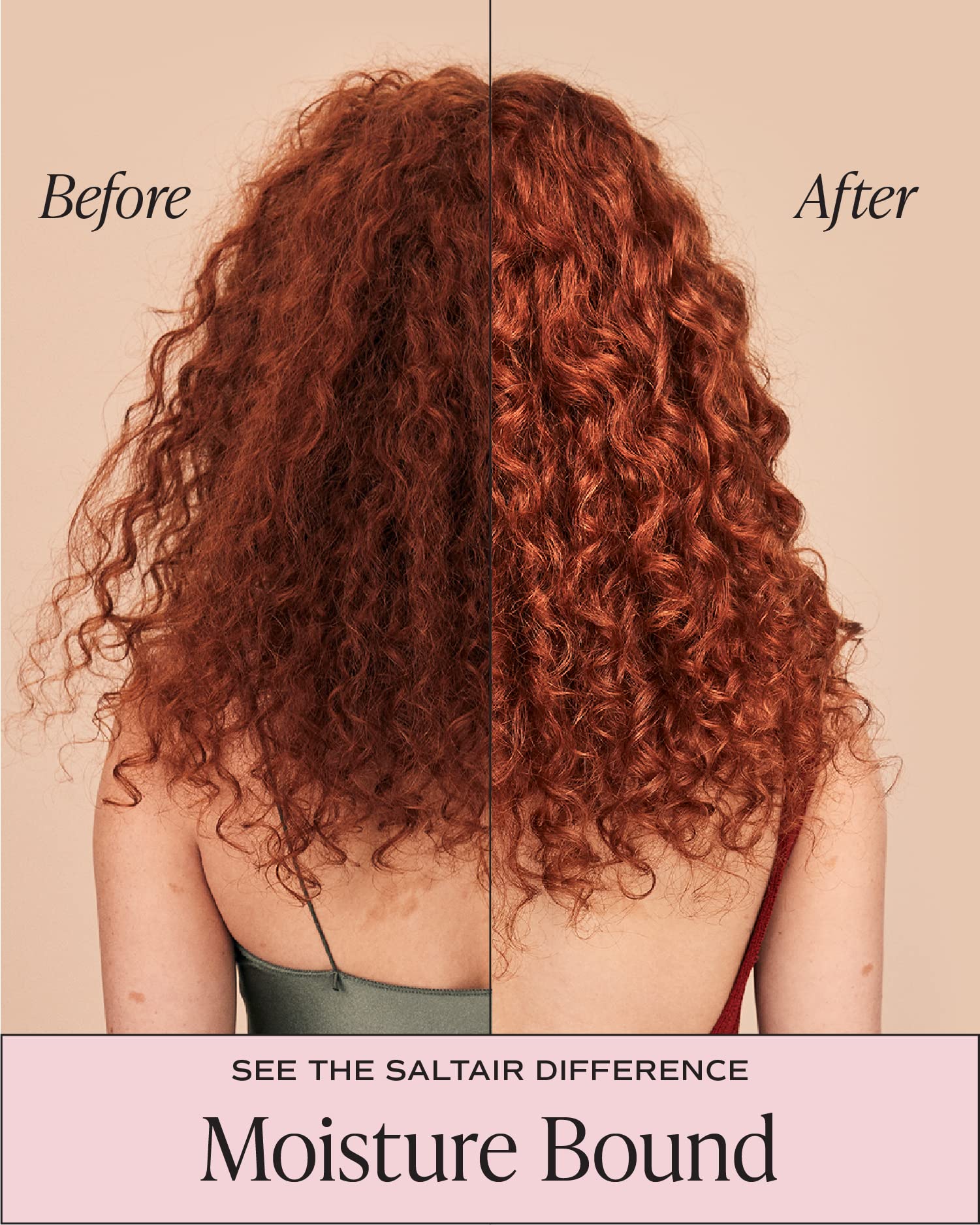 Saltair Moisture Bound Haircare Set - Hydrating Shampoo & Conditioner Duo (28 Fl Oz/1 L) for Dry, Damaged Hair | Salon-Quality Hair Treatment for Soft, Shiny Locks at Home