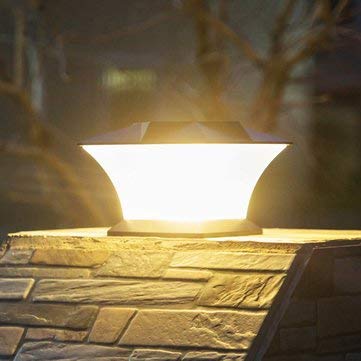 UBERSWEET® 18 LED Solar Powered Outdoor Lights - Waterproof Garden Pillar Lights for Lawn, Pathway, and Landscape Decoration - Perfect for Patio, Yard, and Driveway Lighting