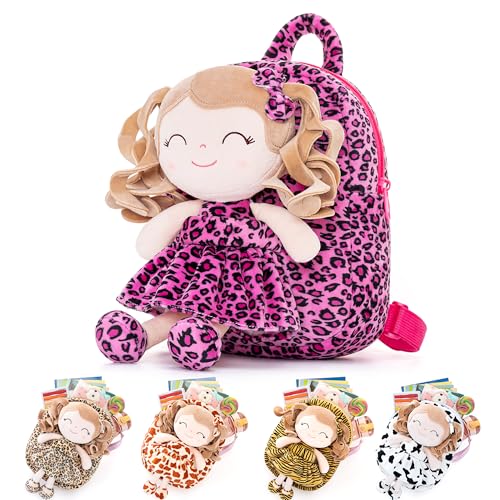 A12 Pink Leopard Backpack