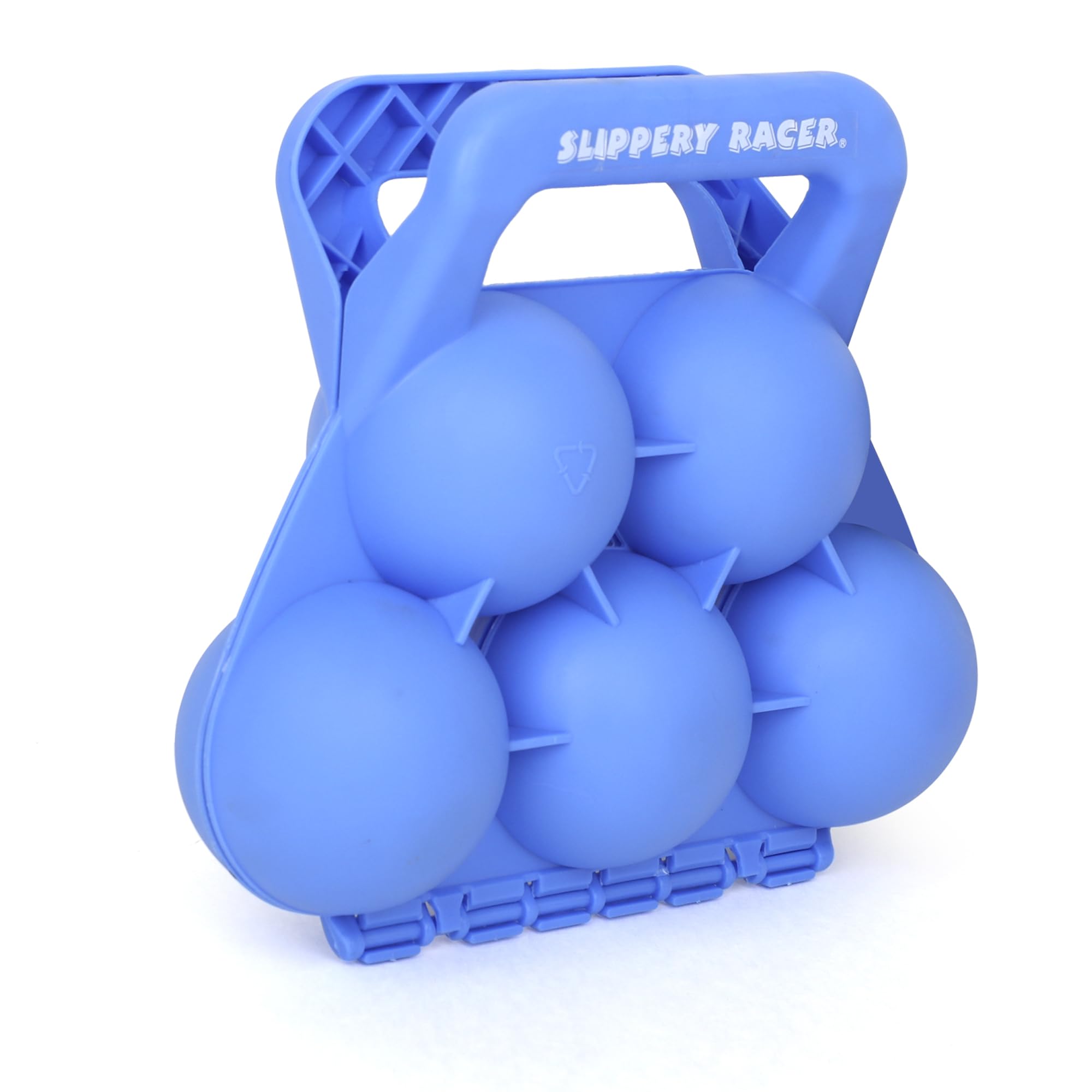5-in-1 Snowball Maker Kit - Slippery Racer Red Plastic Snowball Toy for Kids & Adults | Perfect for Winter Snowball Fights, Snowman Building & Outdoor Family Fun