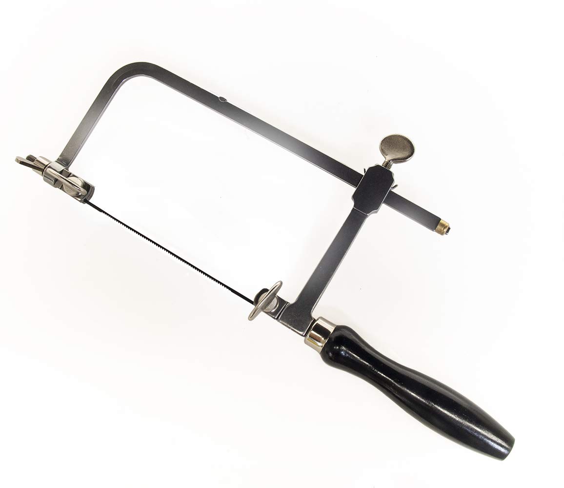 OLSON SAW SF63523 3-Inch Jewelers Saw Frame - Professional Precision Tool for Metalworking, Woodworking & Jewelry Making - Perfect for DIY Crafts, Hobbyists & Professional Jewelers