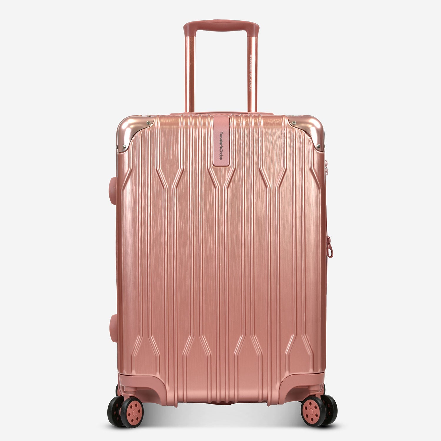 Bell Weather Medium Checked Luggage - Lightweight Durable Suitcase for Travel, Business Trips & Weekend Getaways | Carry-On & Checked Bag Option