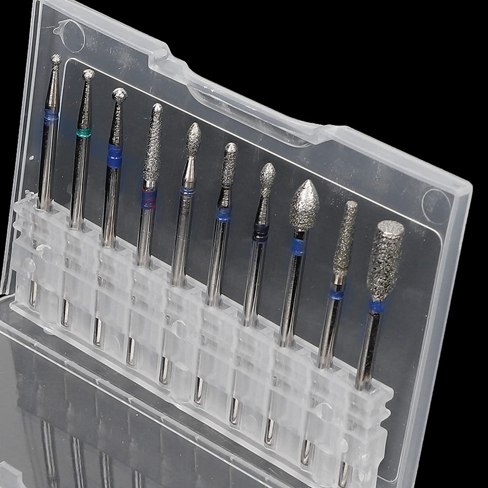 Durable Nail Polishing Head & Bits - Professional Nail Drill Bits for Salon & Home Use - Perfect for Manicures, Pedicures & Nail Art