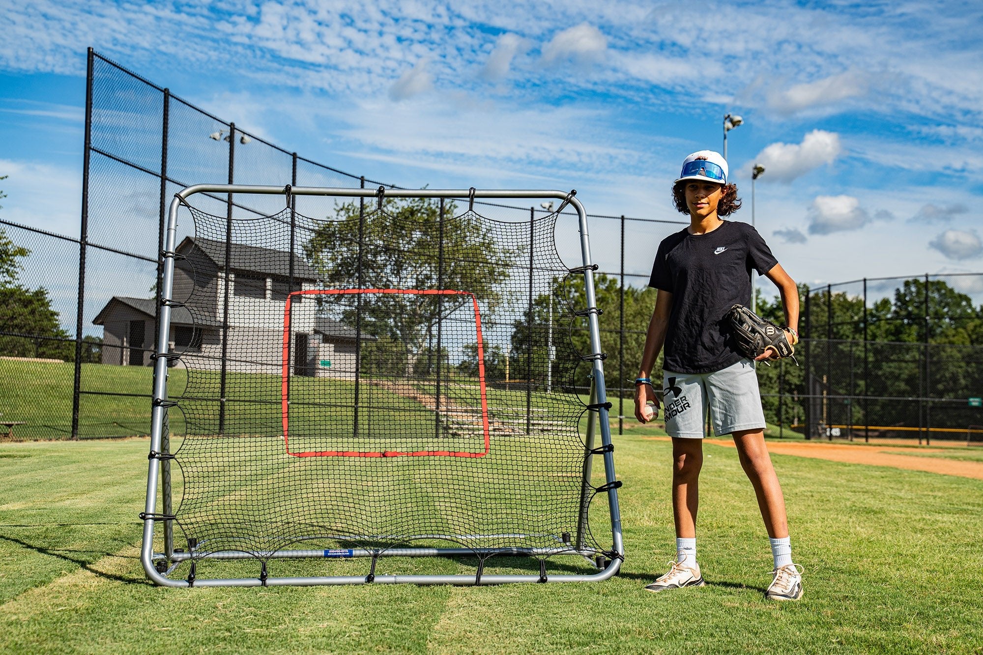 XL Baseball Softball Rebounder - Heavy Duty Training Net for Hitting Practice | Fast Shipping 24-48 Hours | Perfect for Backyard Drills & Team Training