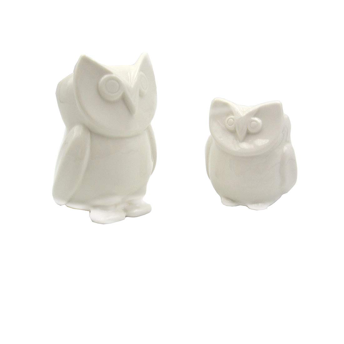 Adorable Animal Succulent Planter - Cute Ceramic Flower Pot for Plants, Home & Office Desk Decor (White) | Perfect for Succulents, Small Cacti & Air Plants - Great Gift Idea for Plant Lovers