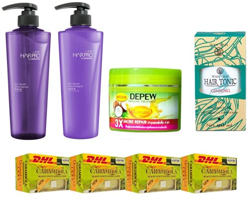 Watson's H2O Boost Hair Shampoo 500ml - Couple Set for Hair Growth & Loss Prevention | Deep Nourishing Treatment with DHL Express Shipping | Perfect for Dry/Damaged Hair Care & Daily Use | Free Beauty Gifts Included