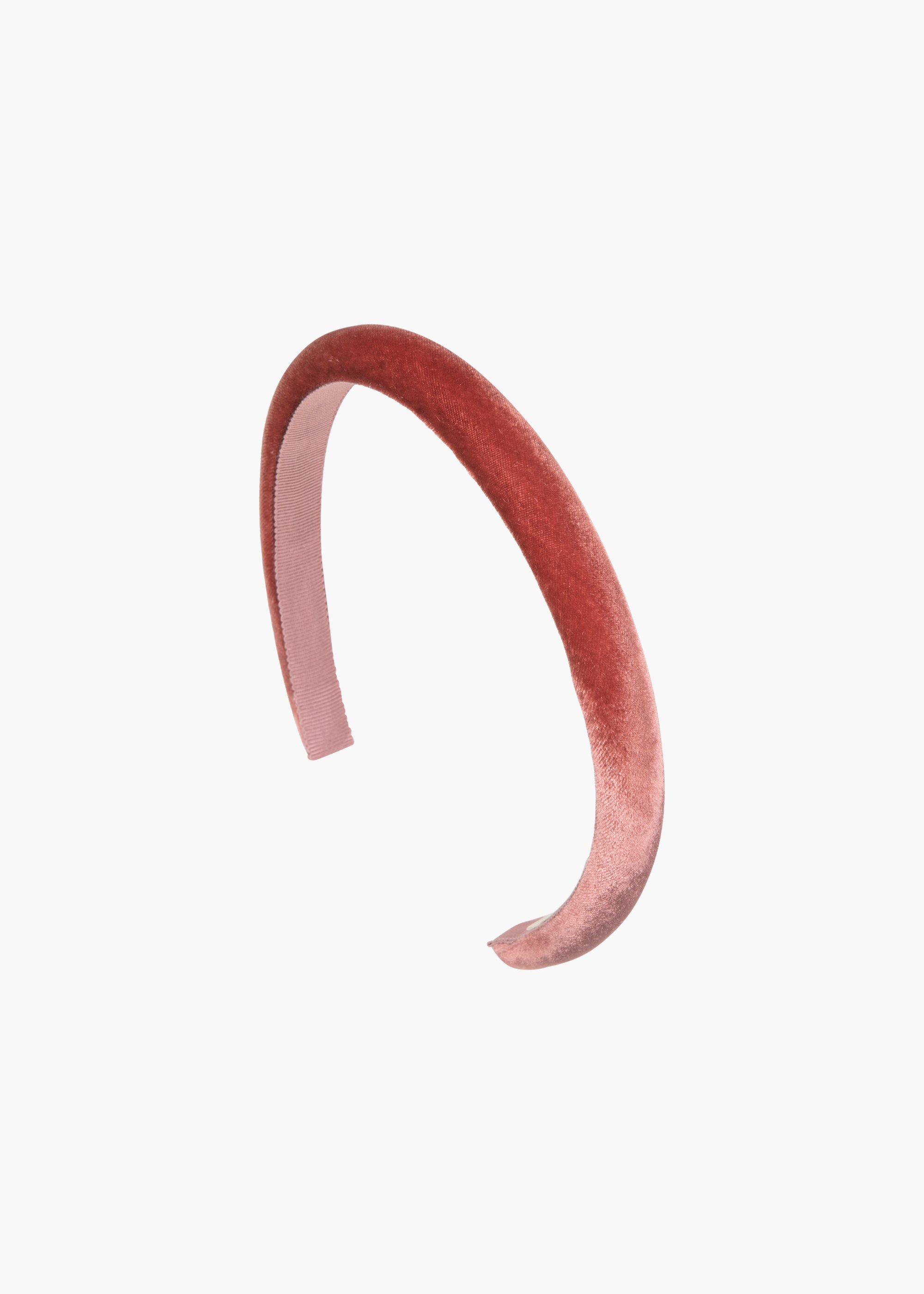 Velvet Tiana Headband - Antique Rose Hair Accessory for Women | Elegant Hair Band for Weddings, Parties & Special Occasions