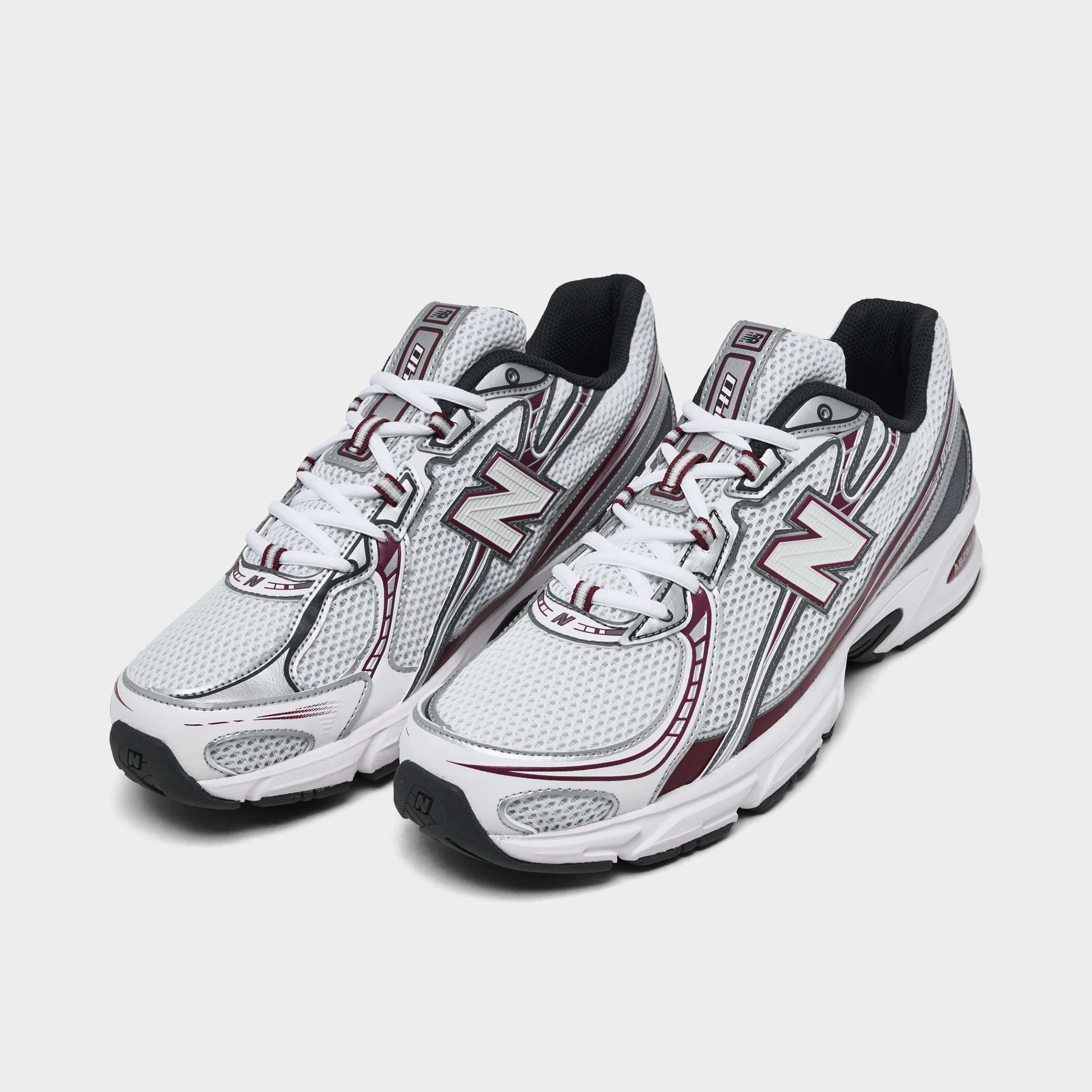 New Balance 740 Running Shoes for Men - Mercury Red & White | Lightweight Cushioned Sneakers for Jogging, Gym & Everyday Wear