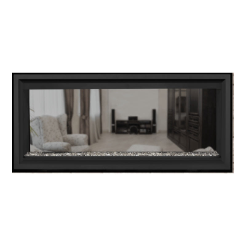 Napoleon Vector 38 See-Through Linear Direct Vent Gas Fireplace - LV38N2 1 | Modern Home Heating Solution for Living Rooms & Patios