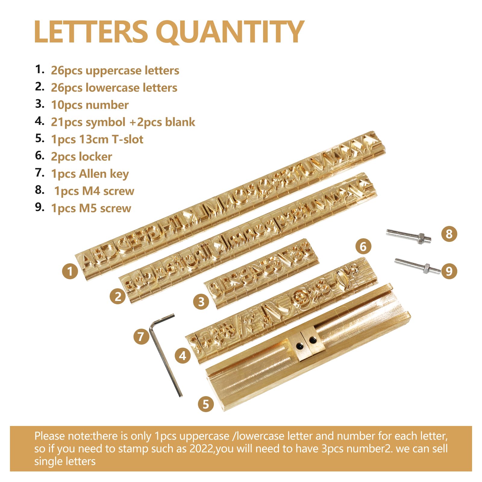 Premium 10mm Copper Brass Stamping Mold Set - 85pcs Flexible Letters, Numbers, Symbols for Hot Foil Stamping Machines | DIY Engraving, CNC Crafting, Personalized Gifts (Elegant Black) - Perfect for Jewelry Making, Leather Craft & Custom Metal Stamping Projects