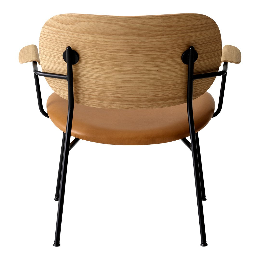 Co Lounge Chair - Upholstered Seat for Living Room, Bedroom & Office - Comfortable Modern Accent Chair for Relaxing, Reading & Lounging