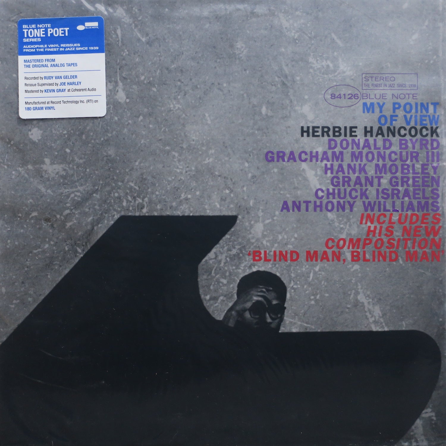 Herbie Hancock 'My Point Of View' Blue Note Tone Poet Series 180g Vinyl LP - Audiophile Jazz Record for Music Collectors & Home Listening