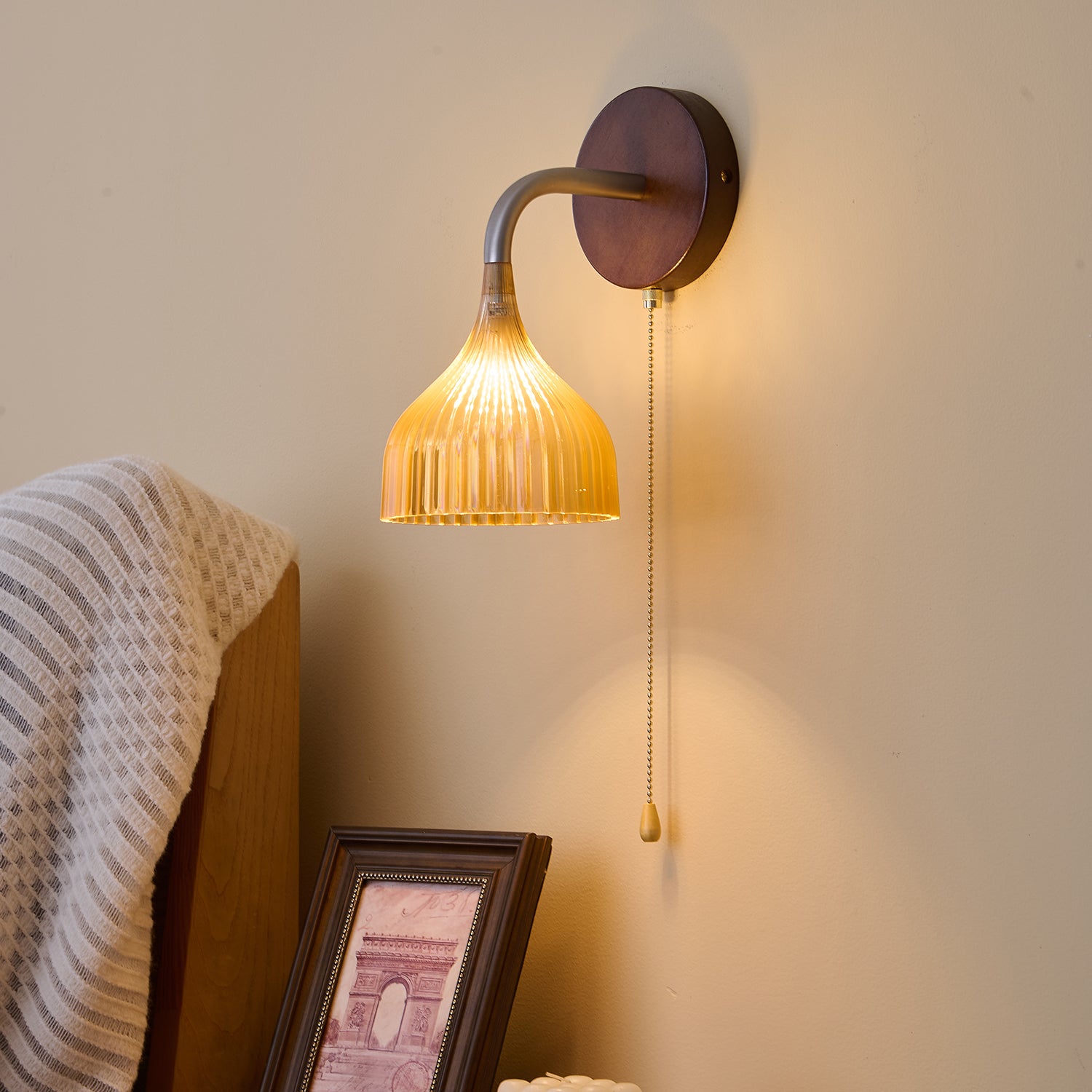 Lucina Wall Lamp - Modern LED Sconce Lighting for Bedroom, Living Room & Hallway | Energy-Efficient Indoor Wall Light Fixture