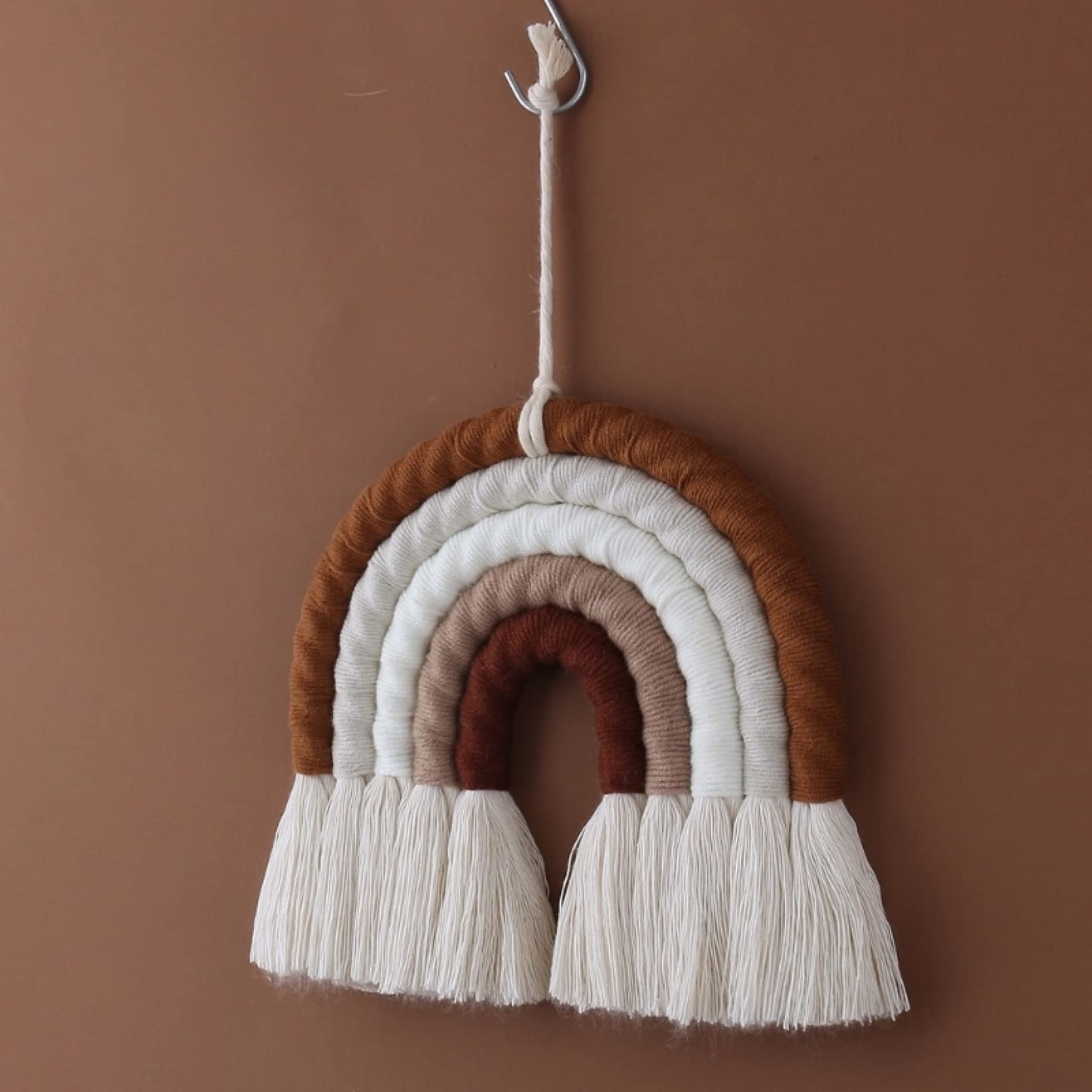 Boho Rainbow Macrame Wall Hanging - Home & Nursery Decor for Parties