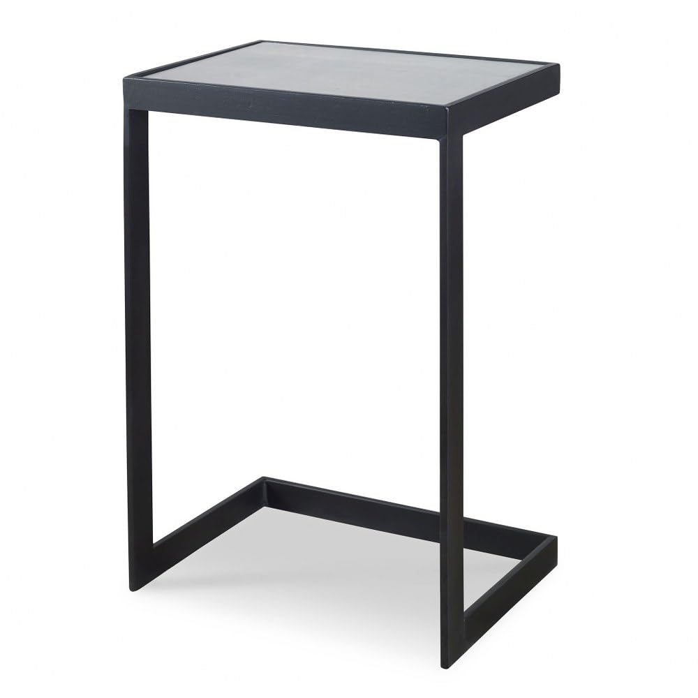 25.5 Inch Modern Cantilever Side Table - 16.5