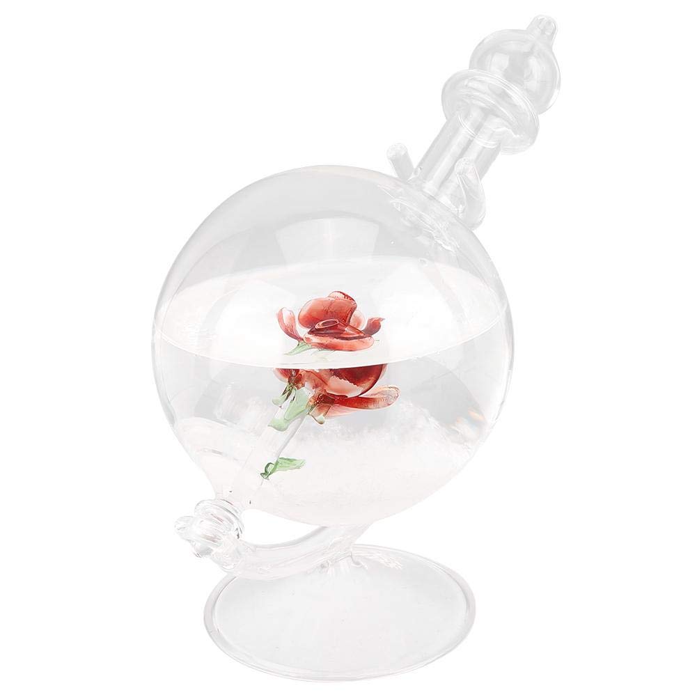AUNMAS Storm Glass Weather Predictor - Crystal Globe with Water Shape for Home & Office Decor - Perfect for Weather Enthusiasts, Unique Gift & Feng Shui Decor