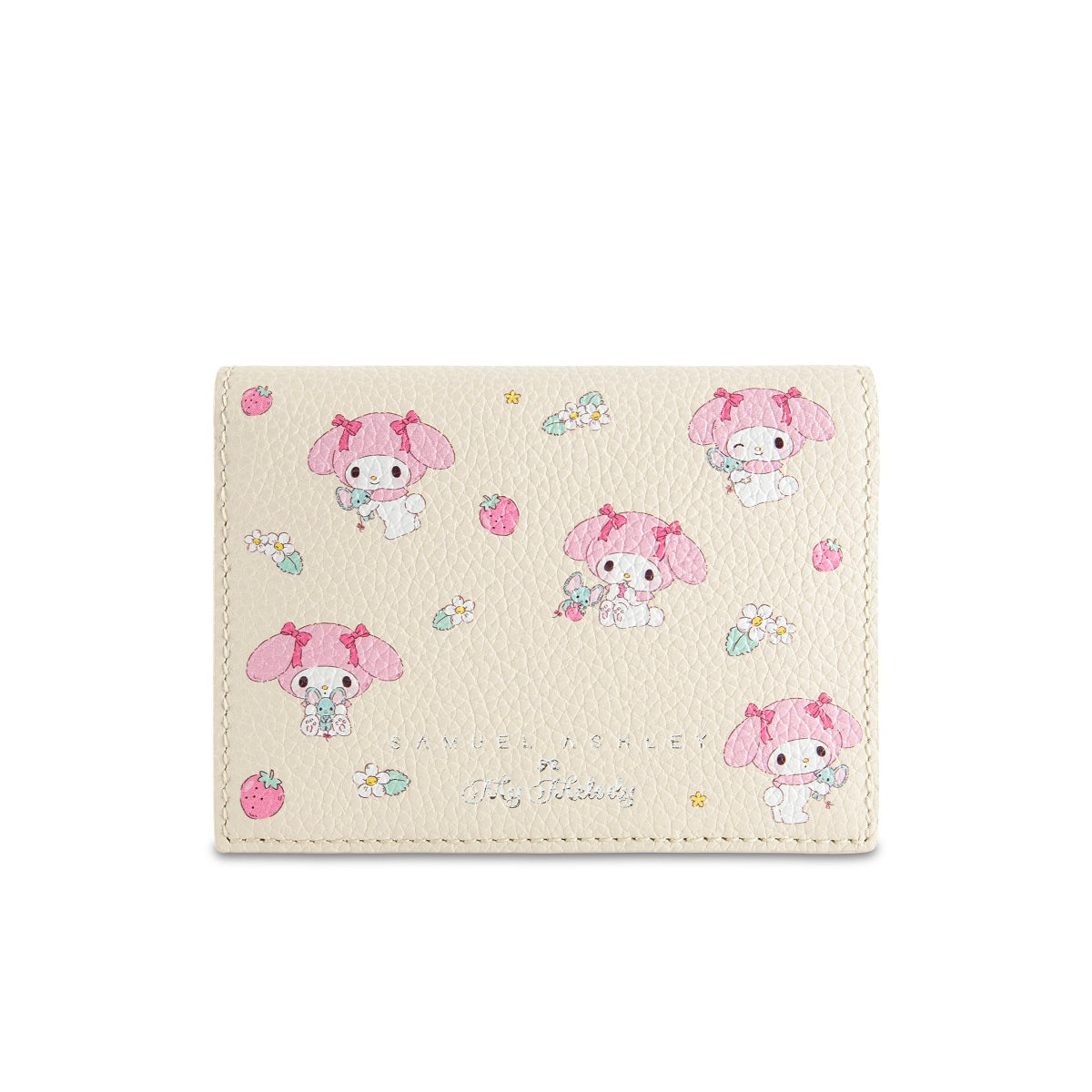 Samuel Ashley x Sanrio Characters Genuine Leather Bifold Wallet for Women - Cute Hello Kitty & Friends Design, Perfect for Everyday Use, Gift Giving & Travel Accessories