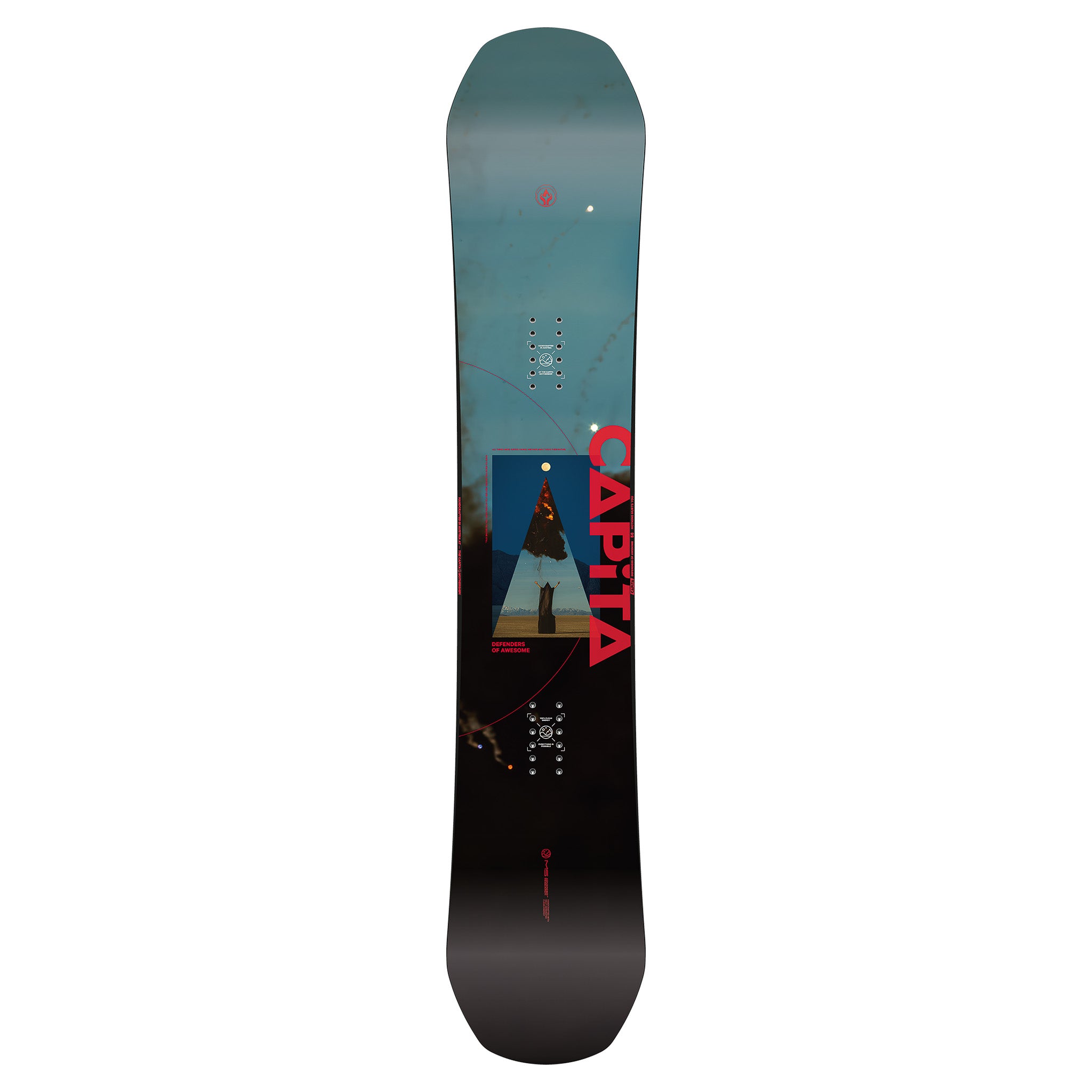 CAPiTA Defenders Of Awesome Snowboard 2025 - Premium All-Mountain Freestyle Snowboard for Men & Women - Perfect for Park, Powder & Freeride Adventures