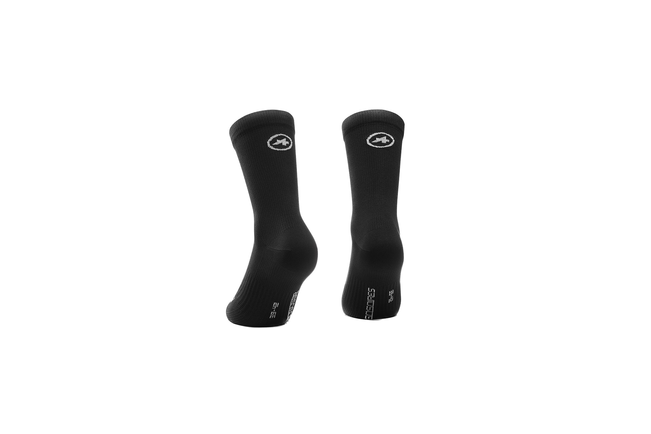 ASSOS Essence High-Performance Cycling Socks (2-Pack) - Breathable & Cushioned for Road Biking & Indoor Training