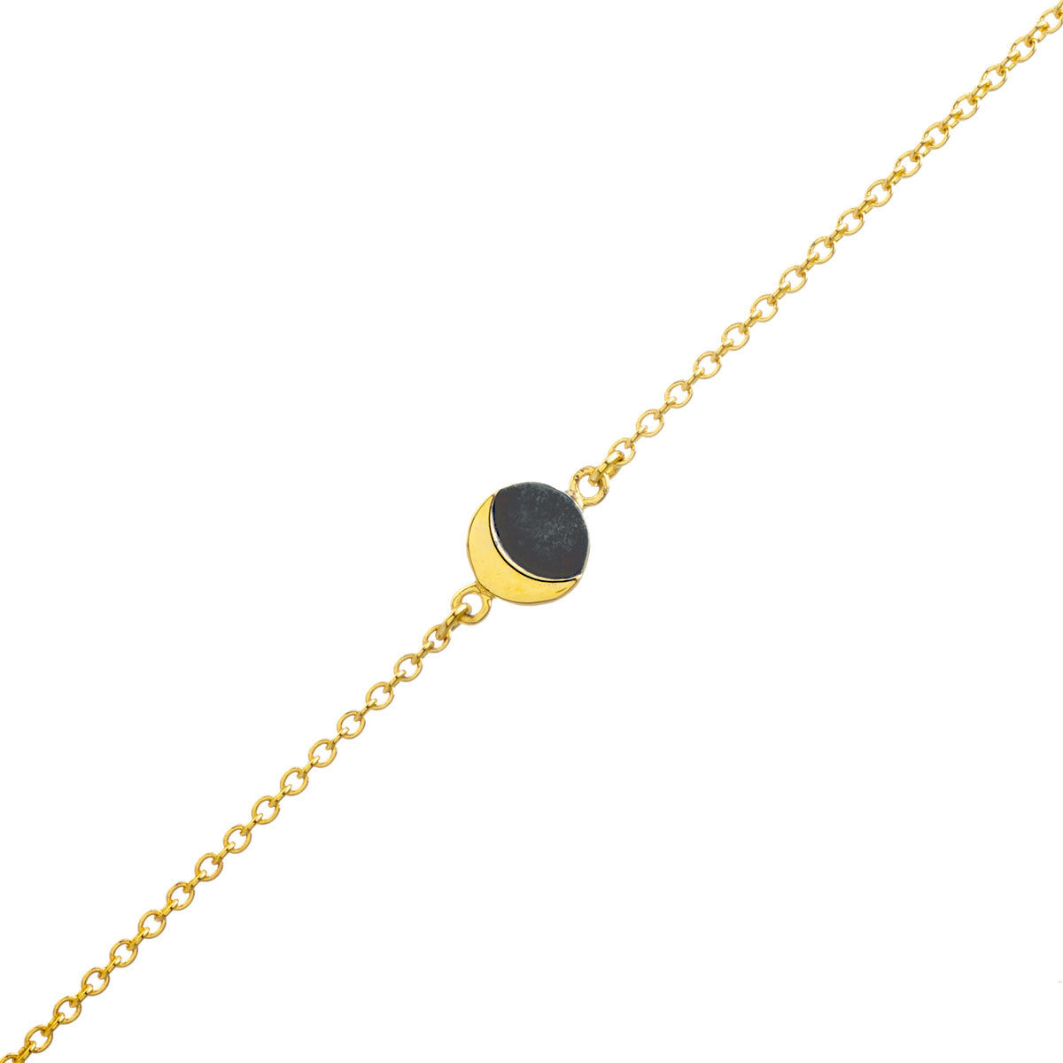 Celestial Midnight Bracelet - 14K Gold Plated Zodiac Charm Bracelet for Women, Elegant Night Sky Inspired Jewelry Gift for Birthday, Anniversary & Special Occasions | Perfect for Evening Parties, Date Nights & Boho Fashion