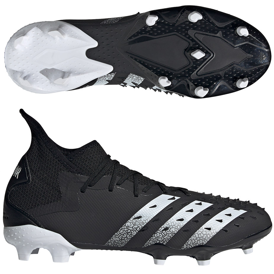 Adidas Predator Freak.2 FG Soccer Cleats - Firm Ground Football Shoes for Men - Lightweight & Responsive for Competitive Matches and Training